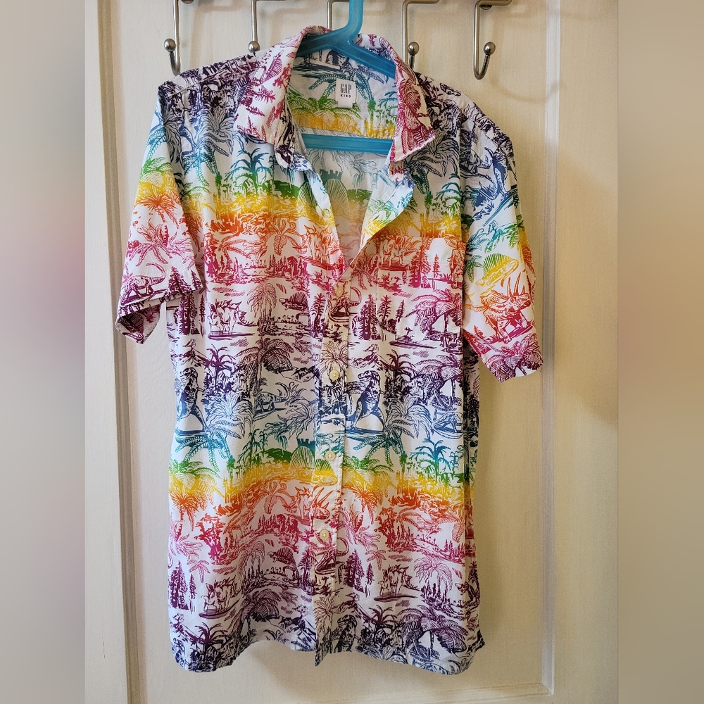 GAP Kids SS print shirt